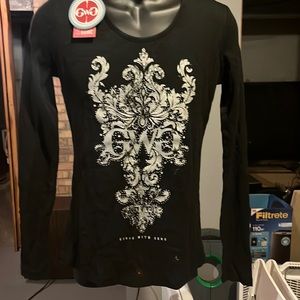 Bedazzled Long Sleeve Shirt (L)